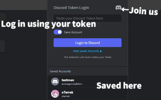 Discord Token Login – Ozeu Chan Edition | Manage Tokens Easily - Screenshot 2